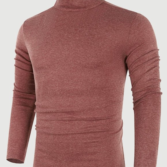 Men's Casual Long Sleeve Slim Tops